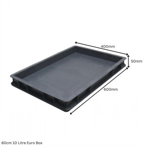 Heavy Duty Stacking Euro Box 60cm 10 Litre